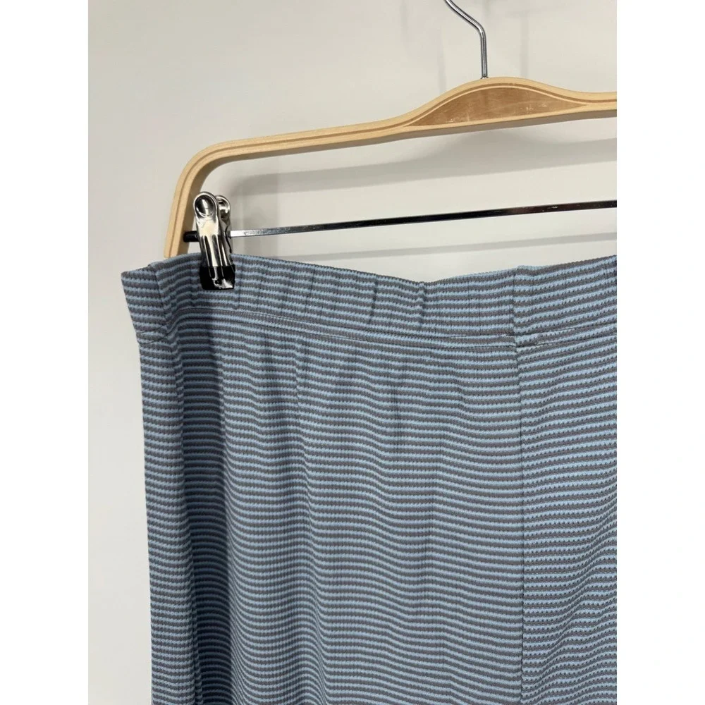 NWT Savage X Fenty Midnight Cruise‎ Sleep Pants Women's XL Blue Striped Comfort